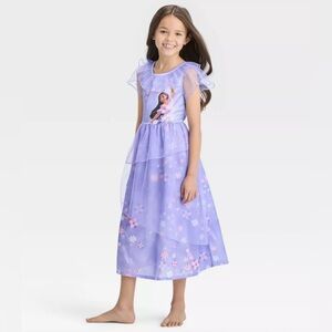 Disney Encanto Purple Kids Pajamas Dress | Isabela